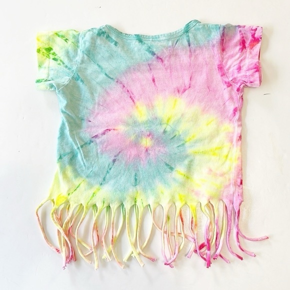Ron Jon Surf Shop Cozumel toddler girls tie dye short sleeve t-shirt - Picture 2 of 3